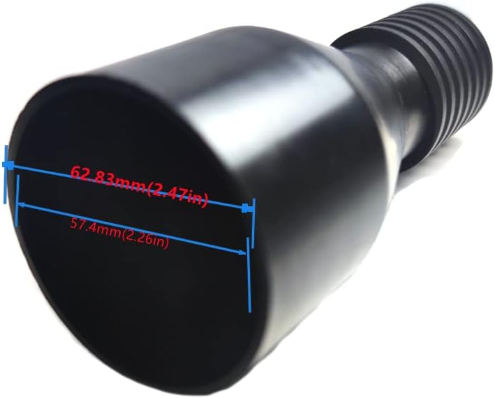 palart DWV9190 Hose Adapter Replacement, Fits Dust Collector Attachment,Fits with DWV9000 universal connector for quick and easy connection to tool dust port,Vacuum Hose - Image 4